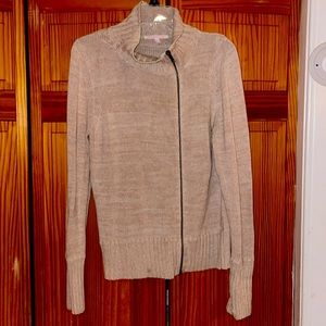 Victoria’s Secret Asymmetrical Zip Cardigan L